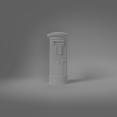 Normally exposed - HK Post Box Rendering