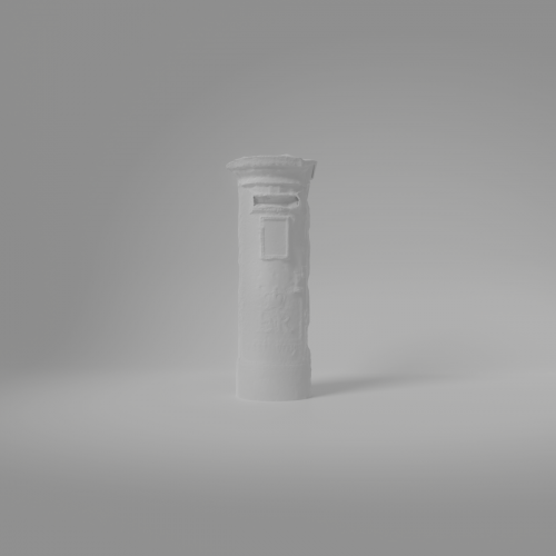 Over-exposed - HK to UK Post Box Rendering